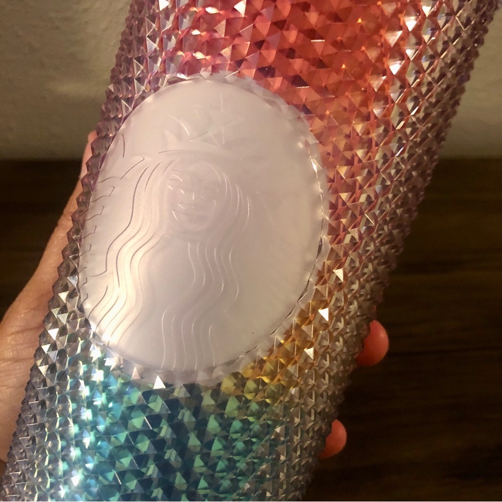 Starbucks Pride 2020 Studded Rainbow Cold Cup 24 Fl oz Tumbler - Picture 3 of 7